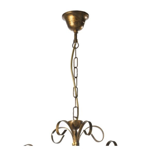 ONLI LAMPADARIO ODINO 5xE14 COL. BRONZO 4623/5