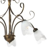 ONLI LAMPADARIO ODINO 5xE14 COL. BRONZO 4623/5