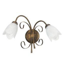 ONLI APPLIQUE ODINO 2xE14 COL. BRONZO 4623/AP2
