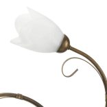 ONLI PLAFONIERA ODINO 5xE14 COL. BRONZO 4623/PL5