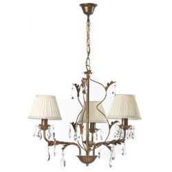 ONLI LAMPADARIO KAREN 3 LUCI COL.BRONZO 4669/3B