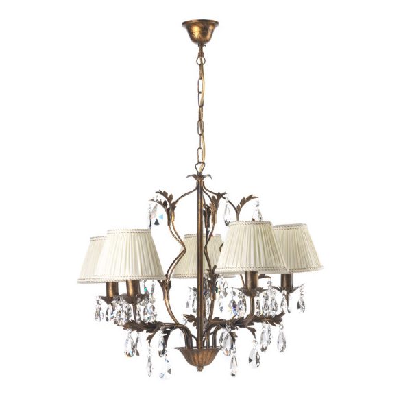 ONLI LAMPADARIO KAREN 5 LUCI COL.BRONZO 4669/5B