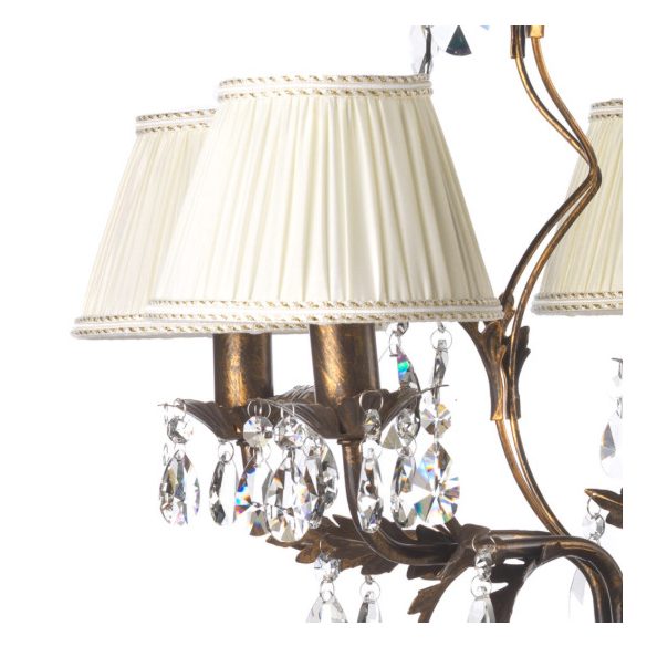 ONLI LAMPADARIO KAREN 5 LUCI COL.BRONZO 4669/5B