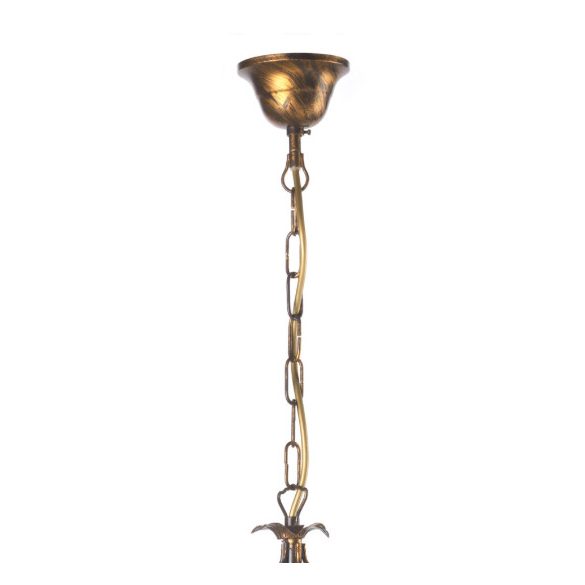 ONLI LAMPADARIO KAREN 5 LUCI COL.BRONZO 4669/5B