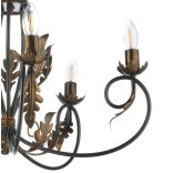 ONLI LAMPADARIO GRETEL 5 LUCI BRONZO 4691/5