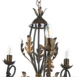 ONLI LAMPADARIO GRETEL 5 LUCI BRONZO 4691/5