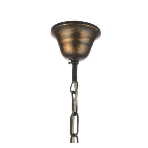 ONLI LAMPADARIO GRETEL 5 LUCI BRONZO 4691/5