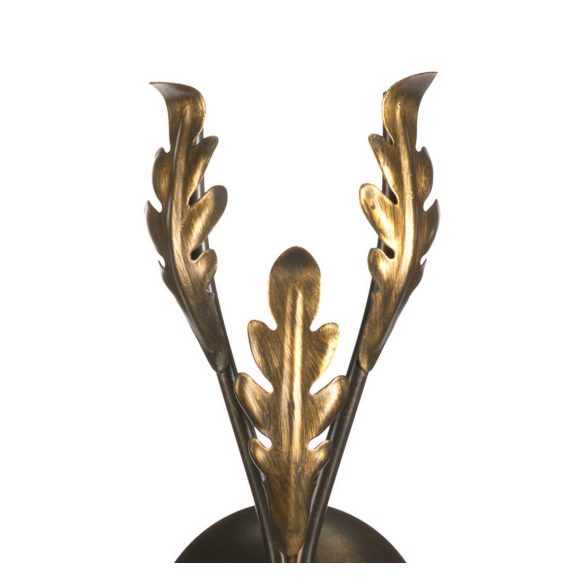 ONLI APPLIQUE GRETEL 2 LUCI BRONZO 4691/AP2