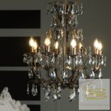 ONLI LAMPADARIO BOTTE 8 LUCI BRONZO 4706/8