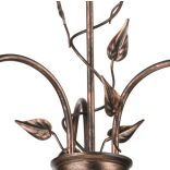 ONLI LAMPADARIO LILIANA 3xE14 COL. NERO / ORO ROSSO 4716/3