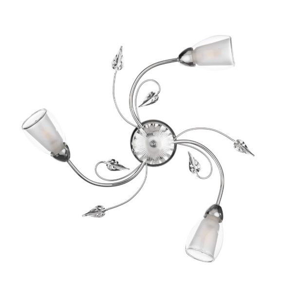 ONLI PLAFONIERA LILIANA 3 LUCI CROMO 4716/PL3C