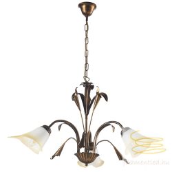 ONLI LAMPADARIO LUCREZIA 3 LUCI BRONZO 4722/3B