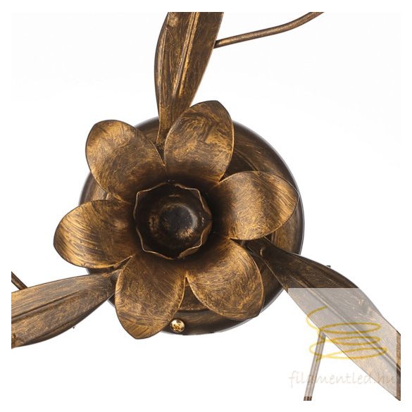 ONLI PLAFONIERA LUCREZIA BRONZO 3 LUCI 4722/PL3B