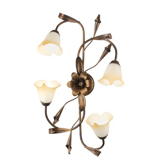 ONLI PLAFONIERA LUCREZIA  BRONZO 4 LUCI 4722/PL4B