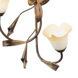 ONLI PLAFONIERA LUCREZIA  BRONZO 4 LUCI 4722/PL4B