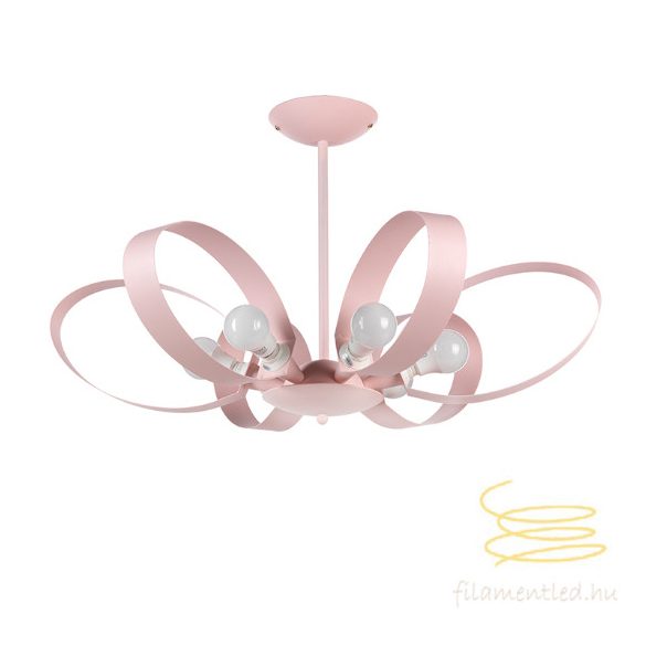 ONLI LAMPADARIO SERENA 6 LUCI COL.ROSA 4735/6R