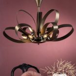 ONLI LAMPADARIO SERENA/9 COL.METEORITE 4735/9M