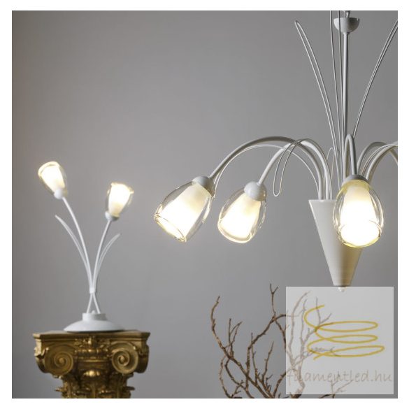 ONLI LAMPADARIO ANTRON 5 LUCI COL. BIANCO 4802/5V