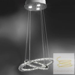 ONLI SOSPENSIONE SATURNO LED/CRISTALLI 3000K 4809/S