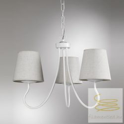 ONLI LAMPADARIO MARGOT/3 COL.BIANCO 4821/3B