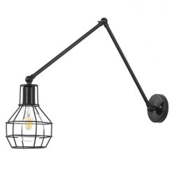 ONLI APPLIQUE SPIDER 1 LUCE S/LAMPADINA 4859/AP