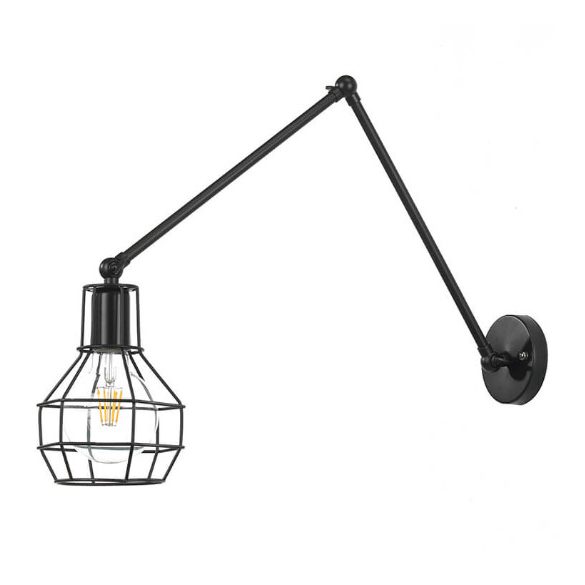ONLI APPLIQUE SPIDER 1 LUCE S/LAMPADINA 4859/AP