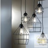 ONLI SOSPENSIONE SPIDER GRANDE 1xE27 S/LAMPADINA 4859/SG