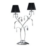 ONLI LUME JACQUELINE 2 LUCI CROMO PAR.NERO 4865/LGN