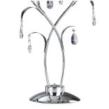 ONLI LUME JACQUELINE 2 LUCI CROMO PAR.NERO 4865/LGN