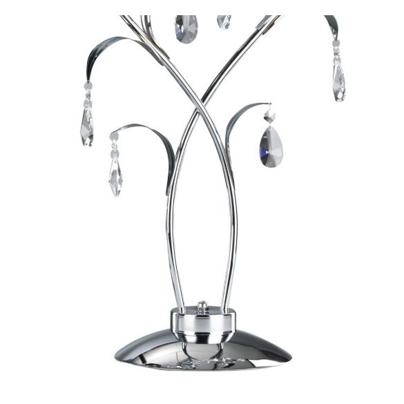 ONLI LUME JACQUELINE 2 LUCI CROMO PAR.NERO 4865/LGN