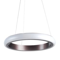   ONLI SOSP. ANELLO/P LED COL.CAFFE' DIAM. 30CM 18W 3000K 4901/SPC