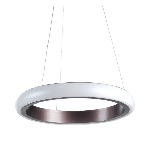 ONLI SOSP. ANELLO/P LED COL.CAFFE' DIAM. 30CM 18W 3000K 4901/SPC