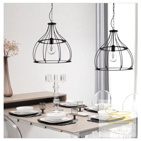 ONLI SOSPENSIONE TITTI DIAM. 40CM COL.NERO 4913/SN