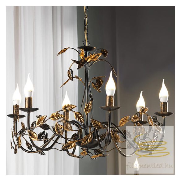 ONLI LAMPADARIO COLLANA/6 BRONZO-ORO 4915/6B