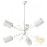 ONLI SOSPENSIONE GALASSIA BIANCA C/PARALUMI BIANCHI 4934/6PB