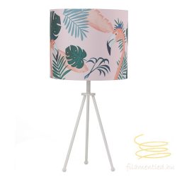 ONLI LAMPADA GRANDE FLAMINGO ROSA TREPPIEDI BIANCO 4942/LGR