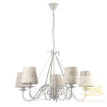 ONLI LAMPADARIO POLETTE 5 LUCI COL.SABBIA 4966/5S