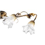 ONLI PLAFONIERA ARIANNA 4  LUCI BRONZO 4984/PL4