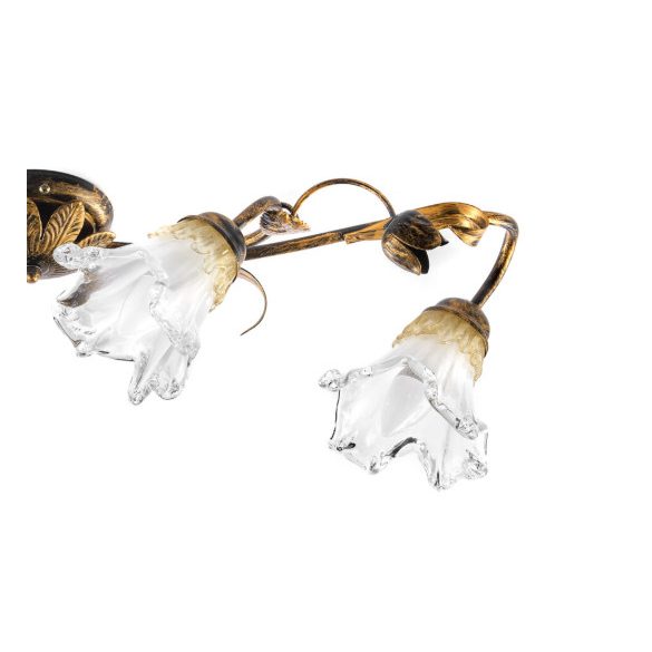 ONLI PLAFONIERA ARIANNA 4  LUCI BRONZO 4984/PL4