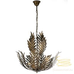 ONLI LAMPADARIO FELCE 5 LUCI COL.BRONZO 4996/5B