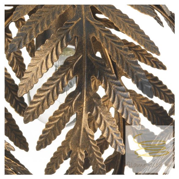 ONLI PLAFONIERA FELCE D.25 CM COL.BRONZO 4996/PLPB
