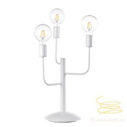   ONLI LAMPADA GRANDE MANTIS 3 LUCI BIANCA  S/LAMPADINE 4999/L3B