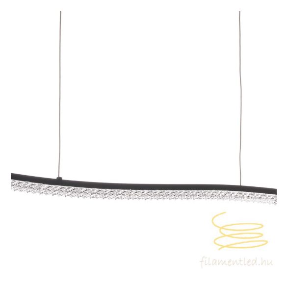 ONLI SOSPENSIONE ONDA COL.NERO L.100 CM LED 4000K 5011/S