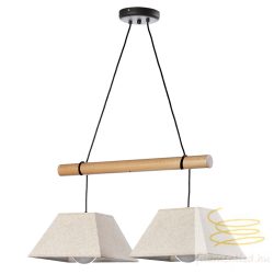 ONLI SOSPENSIONE BALDO 2 LUCI CON PARALUMI 5016/2P