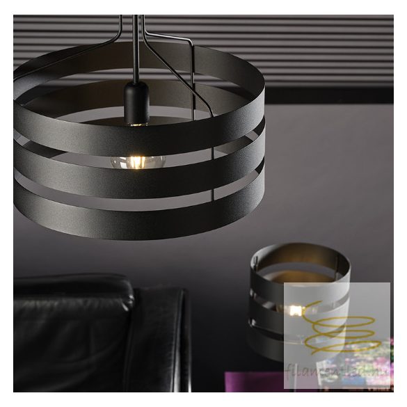 ONLI LAMPADA ULISSE GRANDE COL.NERO 5028/LGN