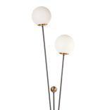 ONLI PIANTANA BILLO NERO/OTTONE 2xE14 5043/PT2