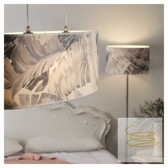 ONLI SOSPENSIONE PIUME OVALE 2xE27 5059/S