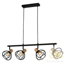 ONLI SOSPENSIONE GINGER 4 LUCI 5066/S4