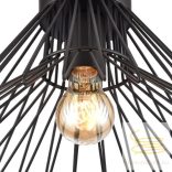 ONLI PLAFONIERA DUCCIO NERA DIAM. 30 CM 5069/PLP