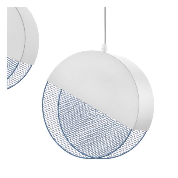 ONLI SOSPENSIONE ROLLO 2 LUCI BIANCO/AZZURRO 5079/S2